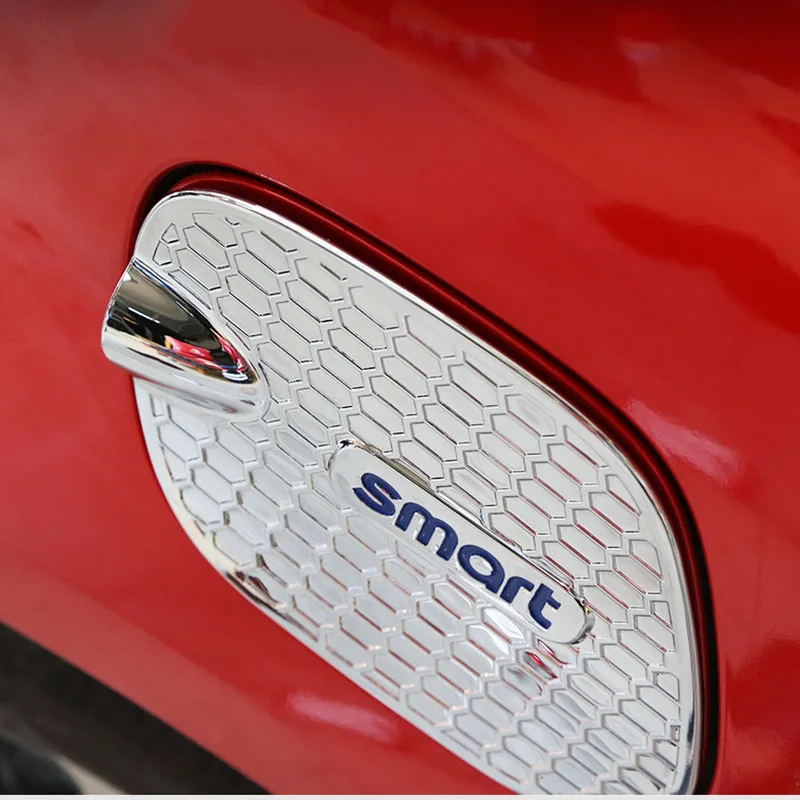 Для- Mercedes Smart 453 fortwo крышка топливного бака Защитная крышка наклейка внешняя отделка украшения автомобильные аксессуары