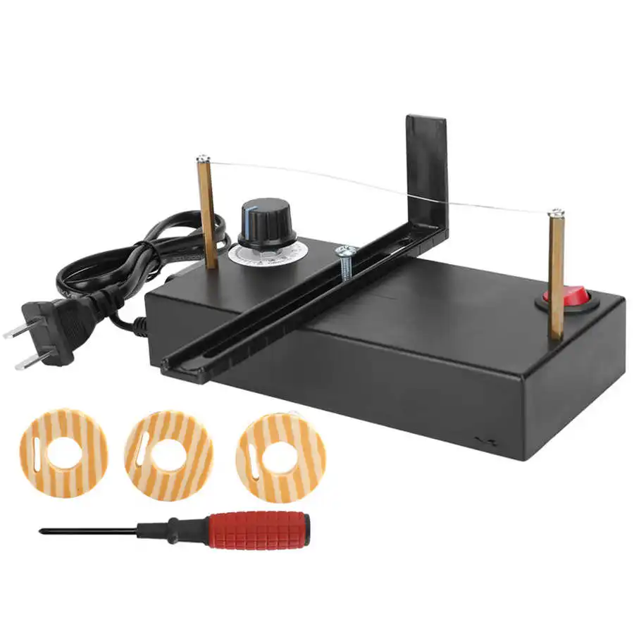 Cutting Machine 220V CN Plug Mini Ribbon Hot Manual Electric Heating DIY Lace Hair Ornaments Belts craft cutting tools ribbon cutting machine