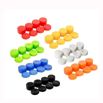 

10 set 8pcs/set Enhanced Silicone Analog Controller Grip Cap Skin Cover for PS4 for PS3 for xbox360 game controller