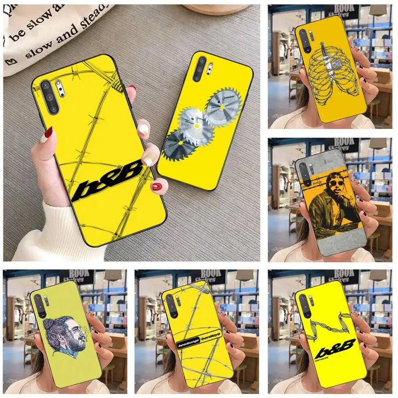 Чехол для телефона Post Malone Beerbongs Samsung Galaxy Note20 ultra 7 8 9 10 Plus lite M21 M31S M30S M51 | Мобильные
