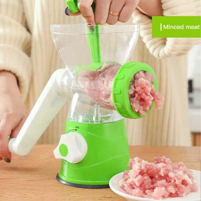 A manual chilli crusher chopping chilli sauce churning machine manual meat  grinder home sausage grinder, the strength can be detached, easy to clean