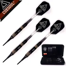 Cuesul 18 г 15 см Дротика s Профессиональная игра мягкий наконечник Дротика s электронная дротика с Чехол CSXZ-03T