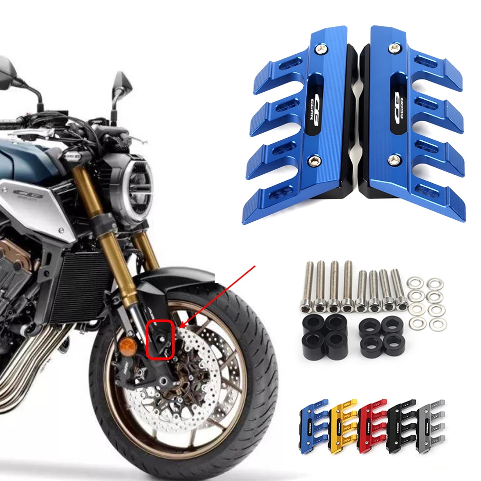 

Переднее крыло мотоцикла, боковая защита, брызговик, Слайдеры для HONDA CB650R CB 650R, универсальные аксессуары