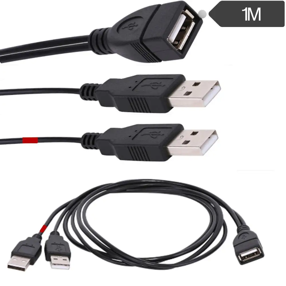 Разветвитель и Переходник USB 2 0 A на двойных USB-порта 1 м | Компьютеры офис