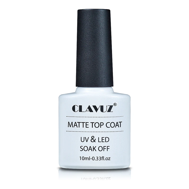 CLAVUZ 8 мл розовая серия+ mate Top Coat Effect УФ гель лак для маникюра Лак для ногтей Замачивание от однородного цвета для ногтей Гель-лак - Цвет: Mate Top Coat