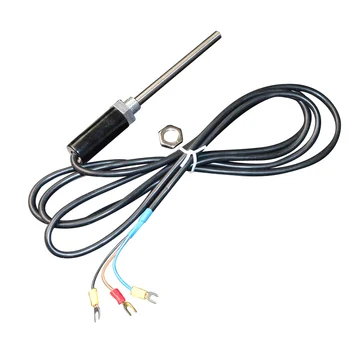

Thermal Resistance Pt100 Temperature Sensor Three Wire Patch with Threaded Probe Type Waterproof Platinum Resistance WZPT-100