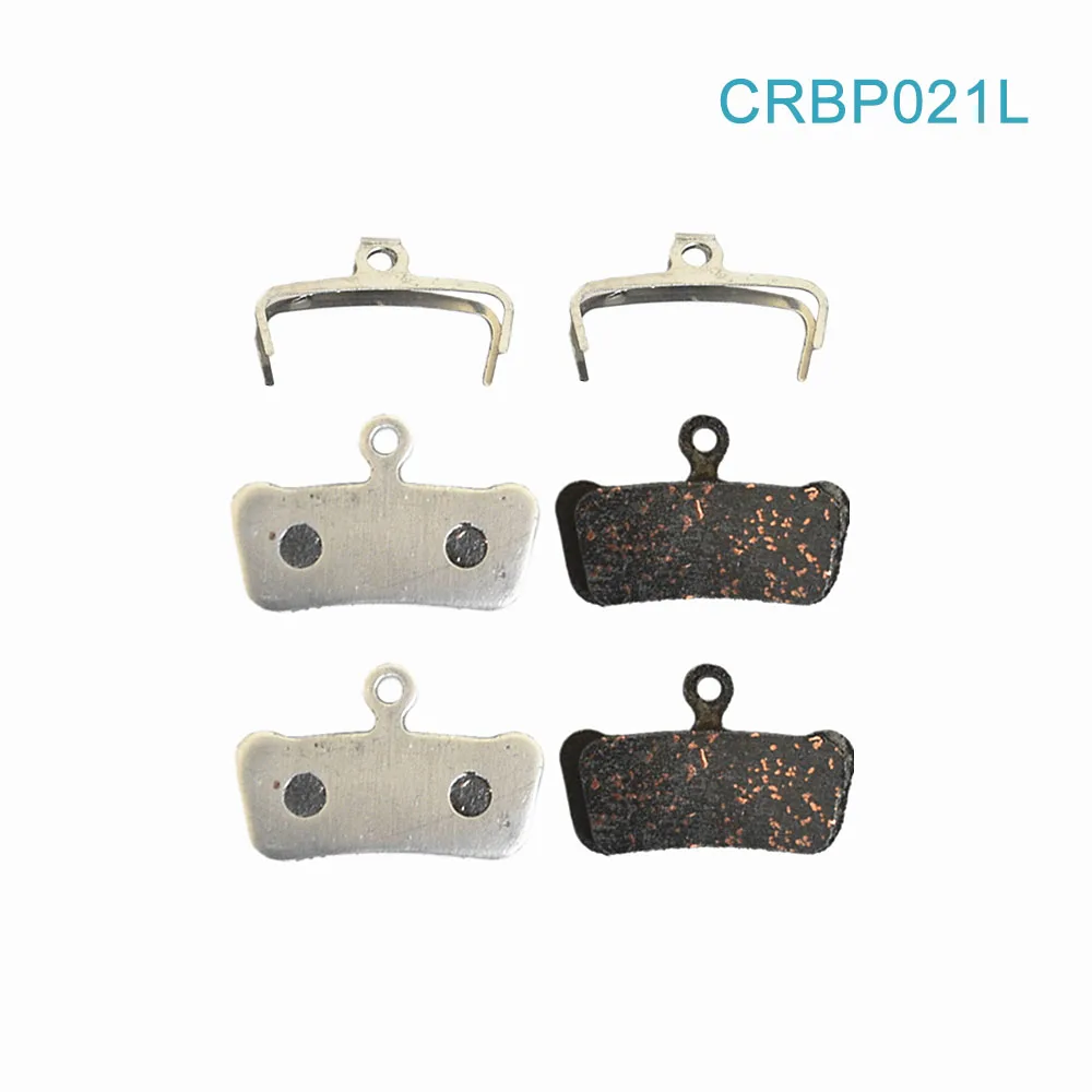 CRBP021L 2 пары легкие велосипедные дисковые тормоза алюминиевые задние колодки для SHIMANO SRAM AVID HAYES Magura Formula ZOOM - Цвет: CRBP021L