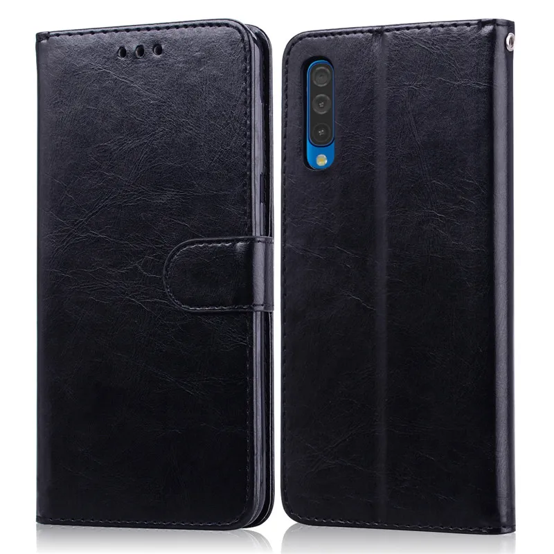 Для samsung Galaxy A50 чехол мягкий кожаный из ТПУ Флип Чехол-бумажник для samsung A50 A505 A505F SM-A505F чехол для телефона