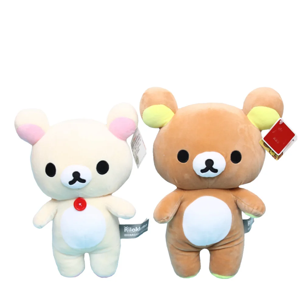 Rilakkuma коричневый плюшевый мишка плюшевый кукольный мешок кулон милый мультфильм чучела пара игрушки украшение для подруги подарок