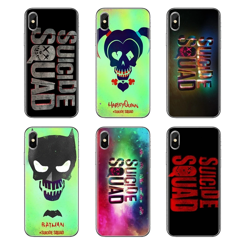 Для iPhone XS Max XR X 4 4S 5 5S 5C SE 6 6S 7 8 плюс samsung Galaxy J1 J3 J5 J7 A3 A5 Харли Куинн самоубийцы отряд