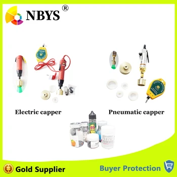 

Bottle Capping Machine Lid Capper Electric Or Pneumatic Model For 10-50mm Screw Capper For Vial Jar Jerrycan Portable Hand Hold