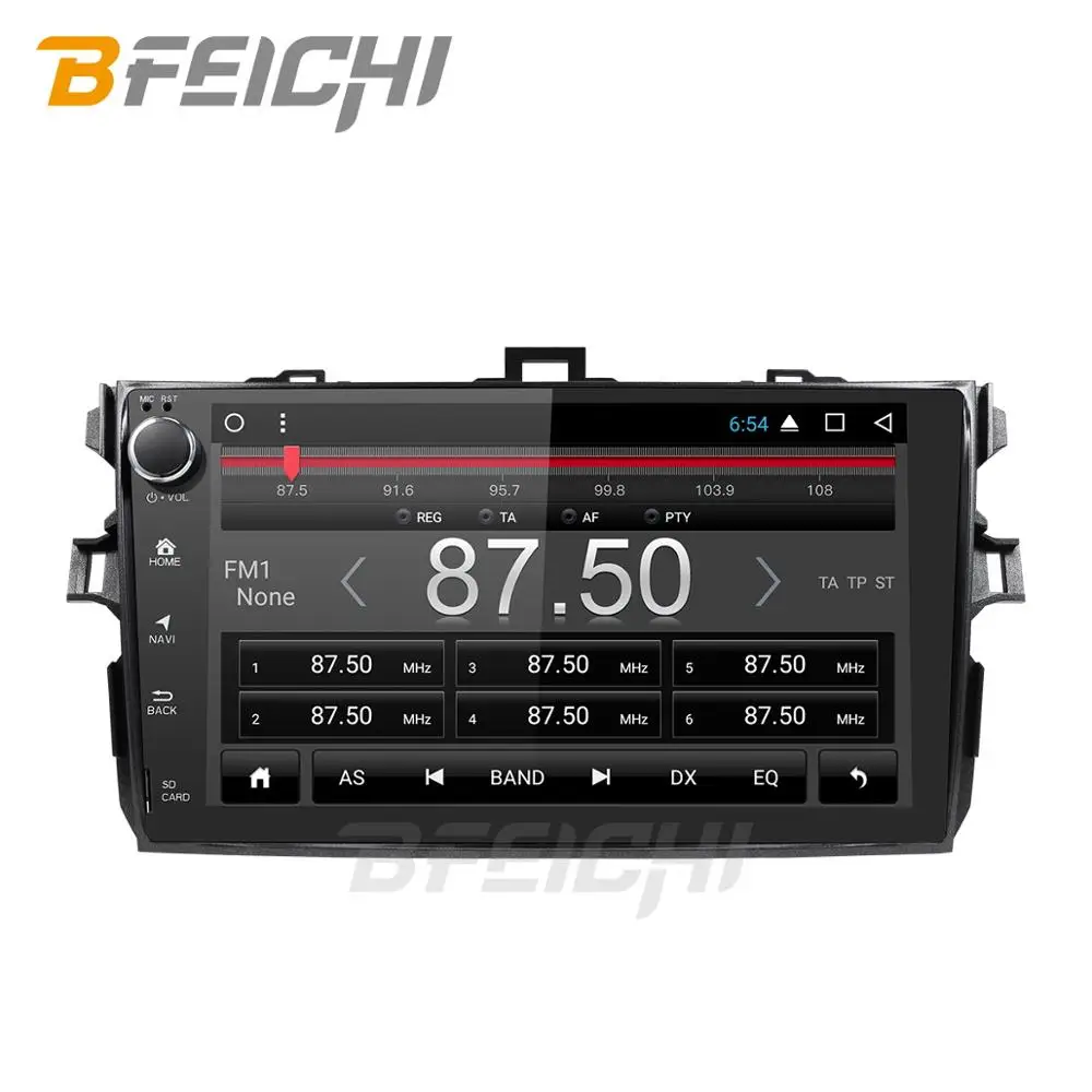 Discount Android 9.0 PX30 car dvd player for Toyota Corolla  9 inch 1024*600 screen car radio stereo gps navigation video player 2