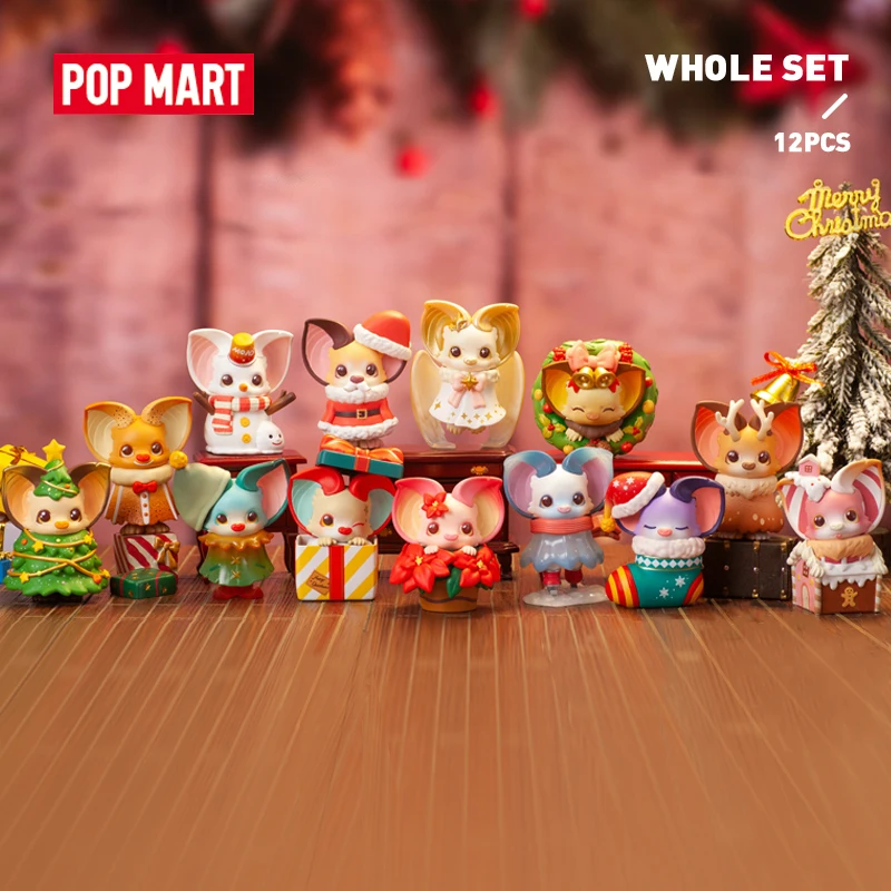 POP MAR Yoki Christmas Series Series Mystery Box 1PC/12PCS Blind