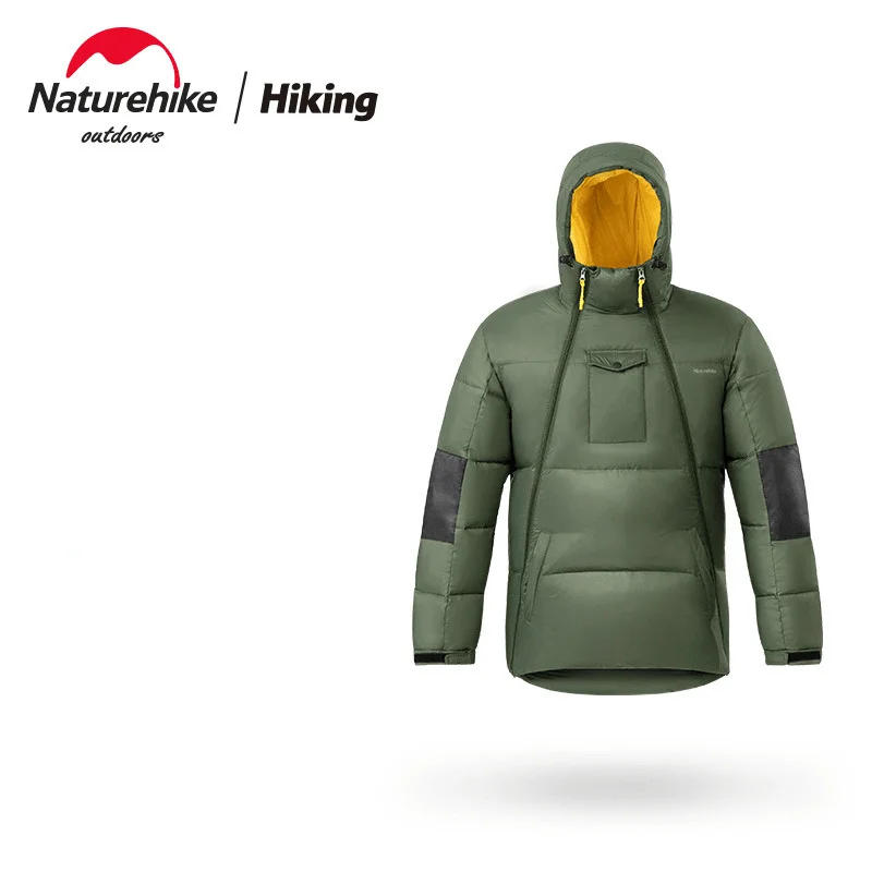 Naturehike 2 in 1 Sleeping Bag Down Jacket Warm Clothing Outdoor Tent Camping Thickened Sleeping