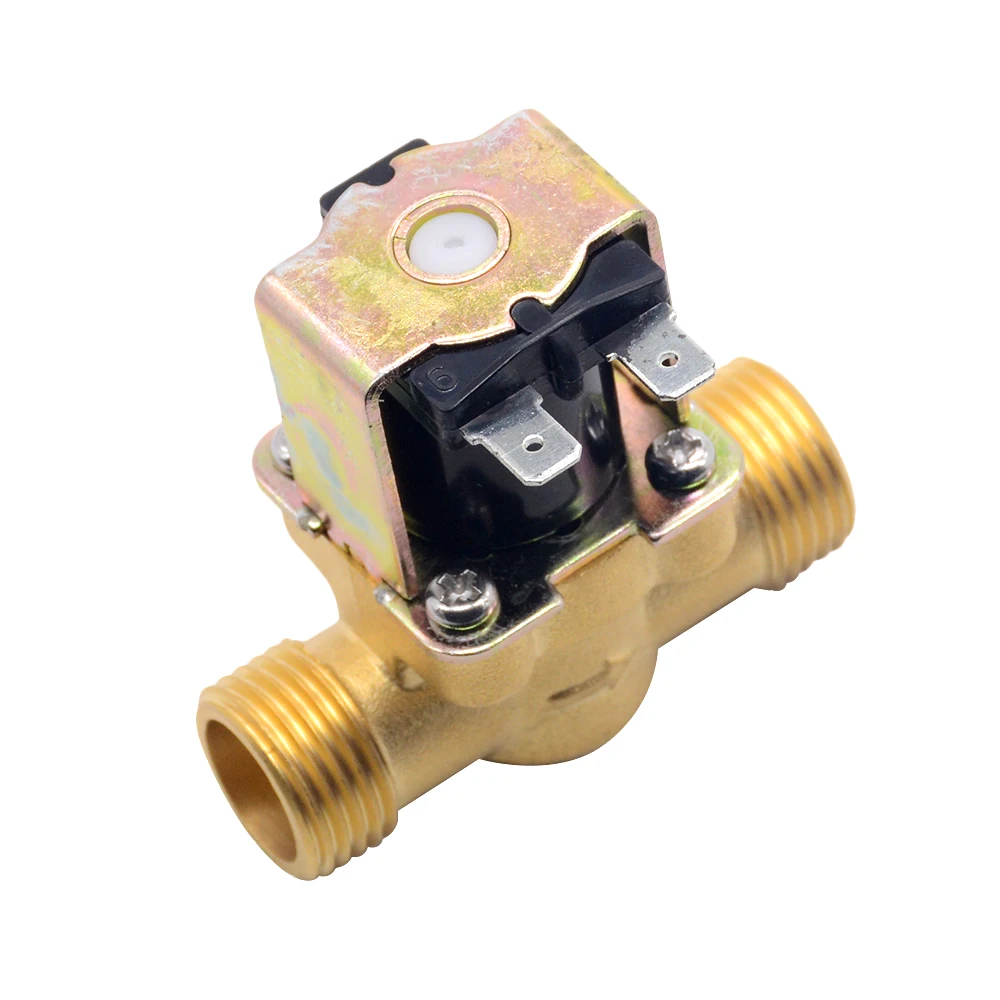 3/" 1/2" DC 24V AC 220V DC12V Электрический электромагнитный Магнитный винт из латуни для воды Управление