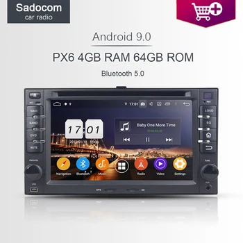 

PX6 DSP 2 din Android 9.0 64G ROM 4G RAM car radio5.0 GPS Car DVD Player autoradio For kia CEED Sorento Sedona Optima Rio Carens