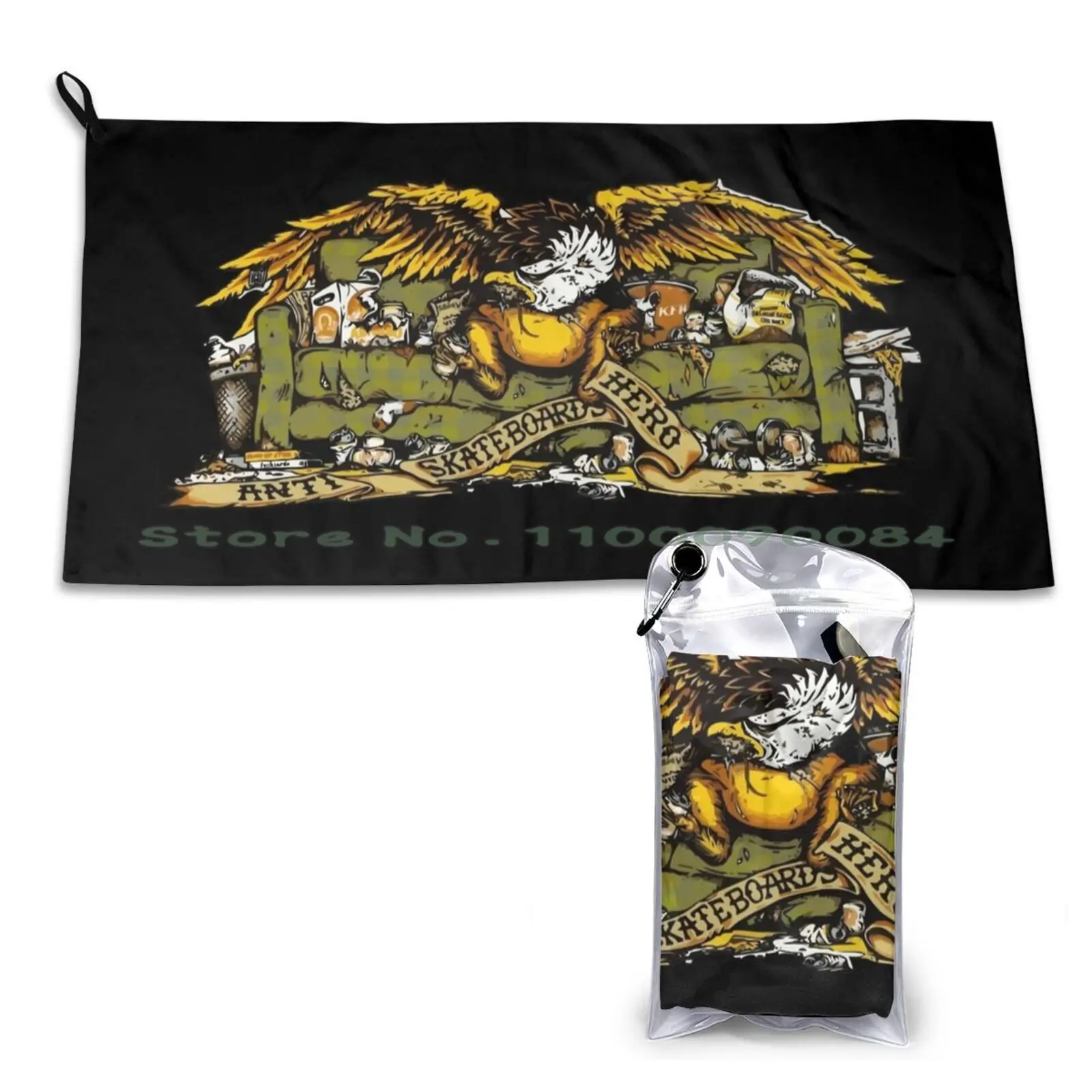 Anti Eroe Pattinaggio Aquila Asciugamano Ad Asciugatura Rapida Palestra Bagno Sportivo Portatile Van Gogh Rose 1889 Van Gogh Rose Pittura Rose Di Van 