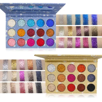 

Hot Eyeshadow Palette 15 Colors Glitter Long Lasting Portable Cosmetics Fashion for Women CNT 66