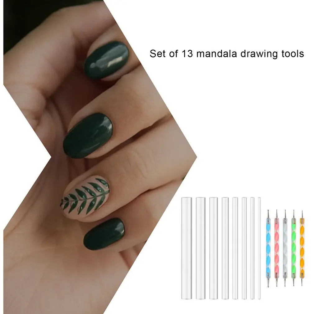 13 шт. набор инструментов для гравировки мандалы стержни самостоятельного