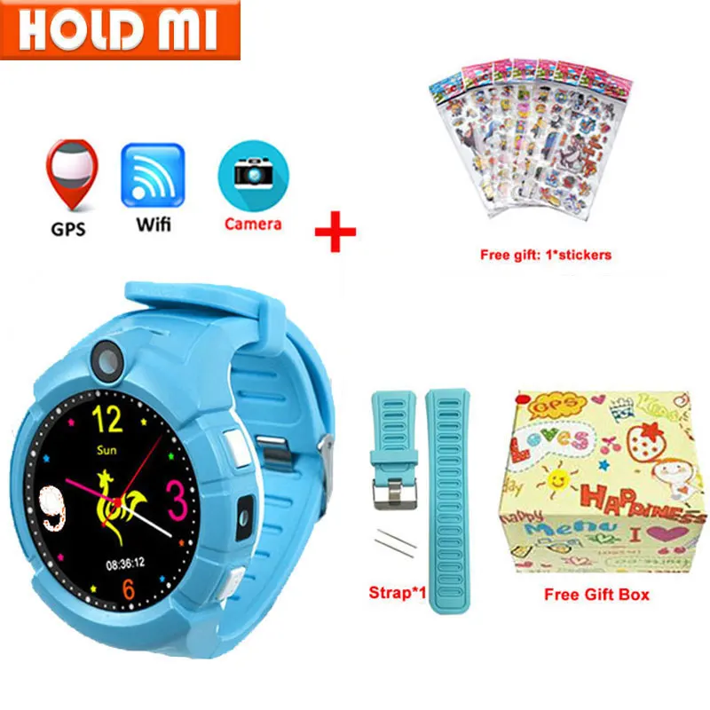 Reloj inteligente Q360 para niños, pulsera con GPS, WIFI, Monitor antipérdida SOS, pk Q360