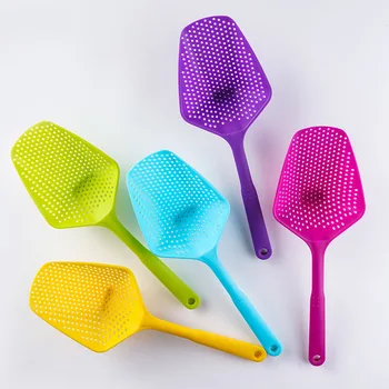 

Water Shovel High-temperature Resistant Draining Plastic Ice Scoop Filter