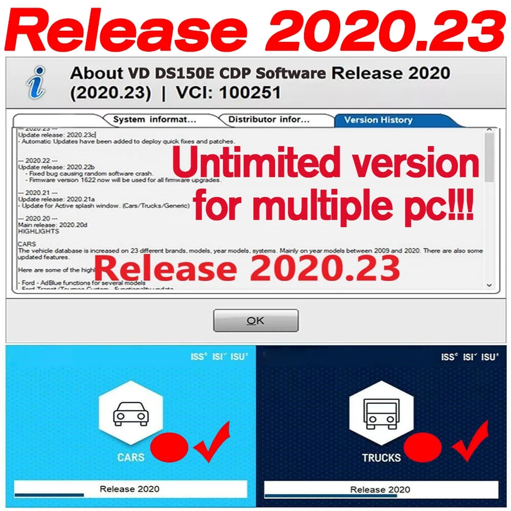 2021 Новое поступление 2020 23/2018.R0 keygen vd ds150e cdp для delphis TCS Multidiag pro Поддержка 2018 лет