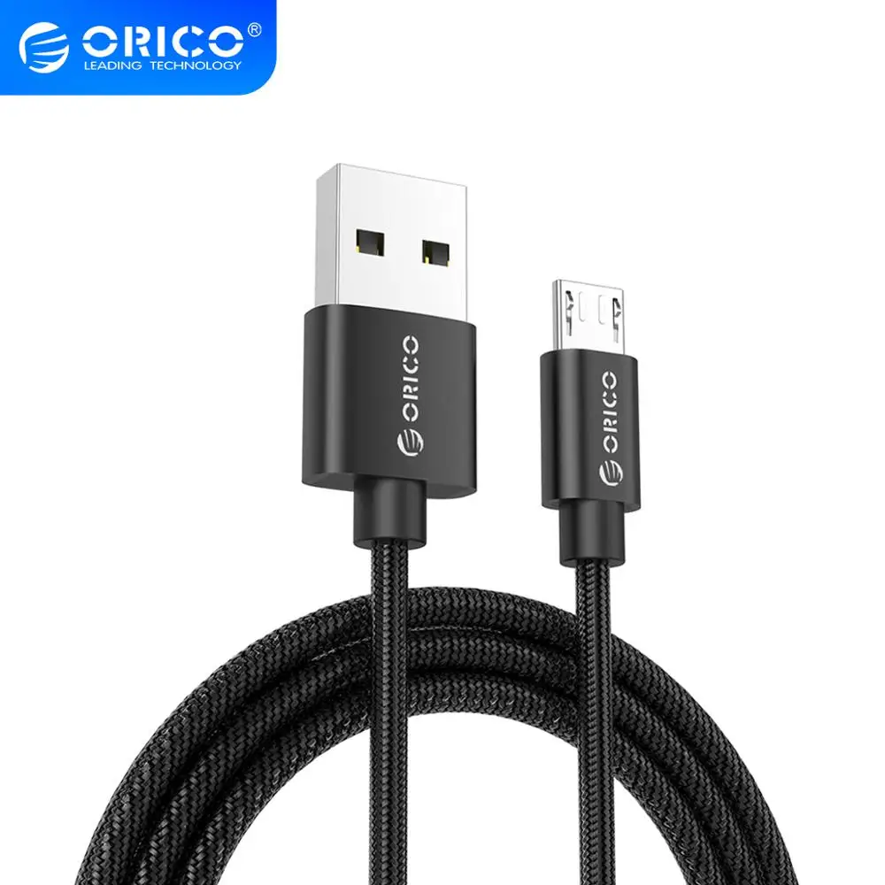 USB кабель ORICO нейлоновый Micro для Xiaomi Huawei SamSung Meizu Letv usb синхронизации данных и