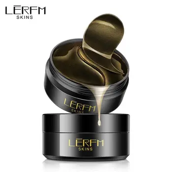 

60pcs Deep Sea Caviar Black Gold Eye Mask Face Anti Wrinkle Gel Sleep Mask Eye Patches Collagen Moisturizing Eye Mask Eye Care