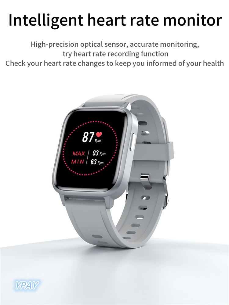 

Smart watch 2020 man blood pressure oxygen monitor Fitness intelligent woman smartwatch clock tracker Pedometer body temperature
