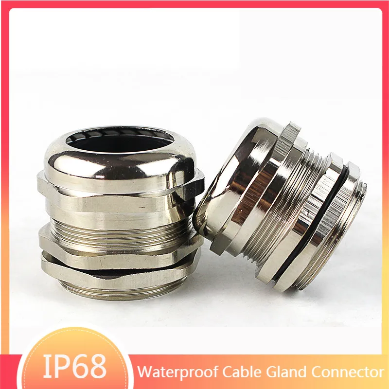 Waterproof Cable Gland Connector IP68 Brass Metric Cable Split structure M10 M12 M18 M20 M25 M30 M32