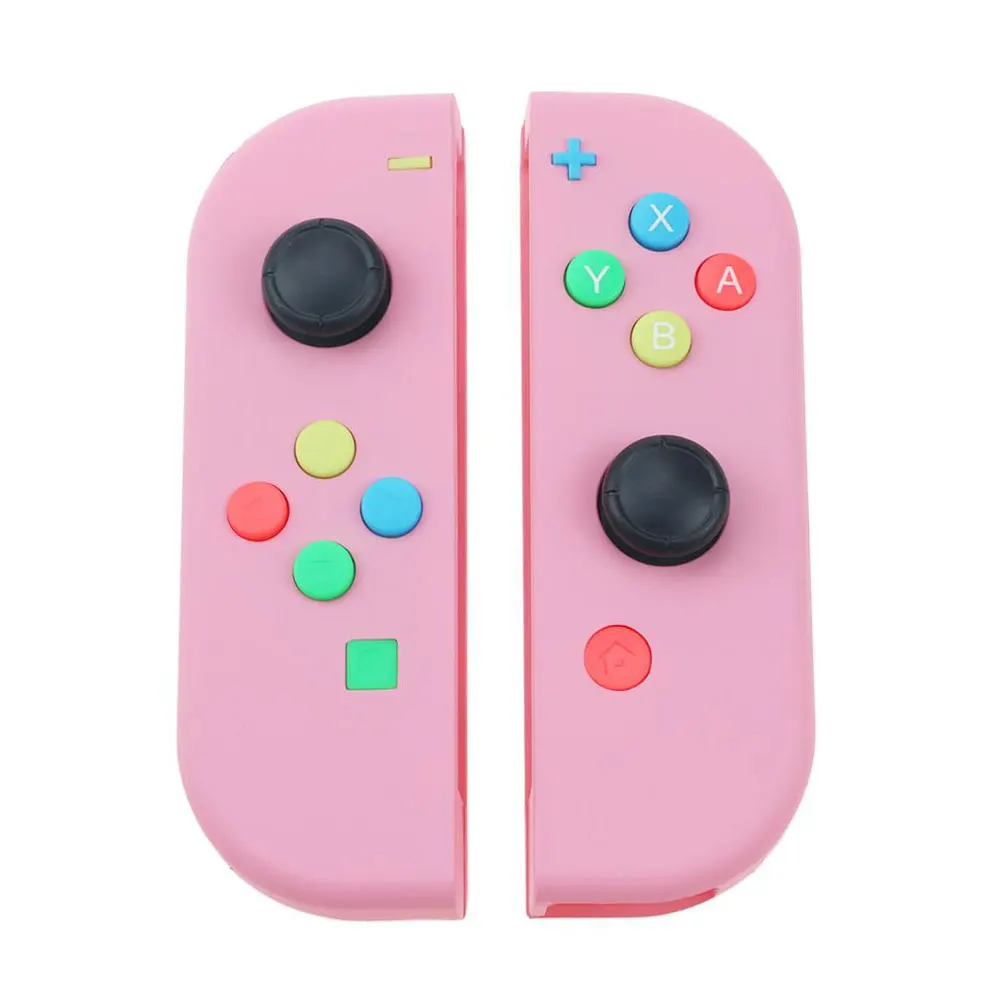 ChengHaoRan для nintendo Switch NS Joy-Con контроллер корпус Оболочка Чехол с джойстиком, Левая Правая кнопка, отвертка - Цвет: AA