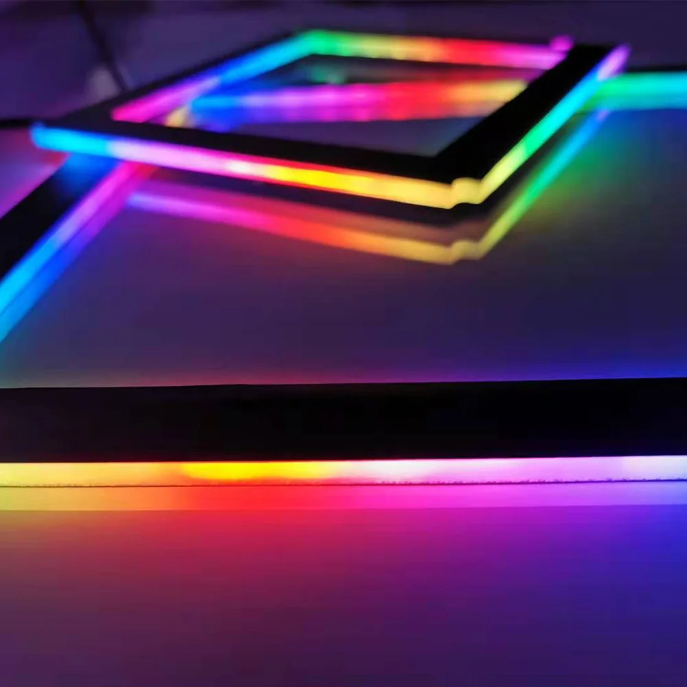 A-RGB Quadro de iluminação do arco-íris, retroiluminação