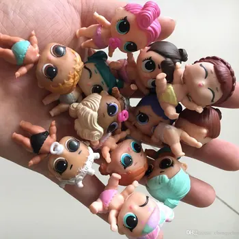 

L.O.L Surprise 1Pc Random Send Original Little Sister Dolls High quality Nude LOL Lil Sister Action Figures Model Baby Girls Toy