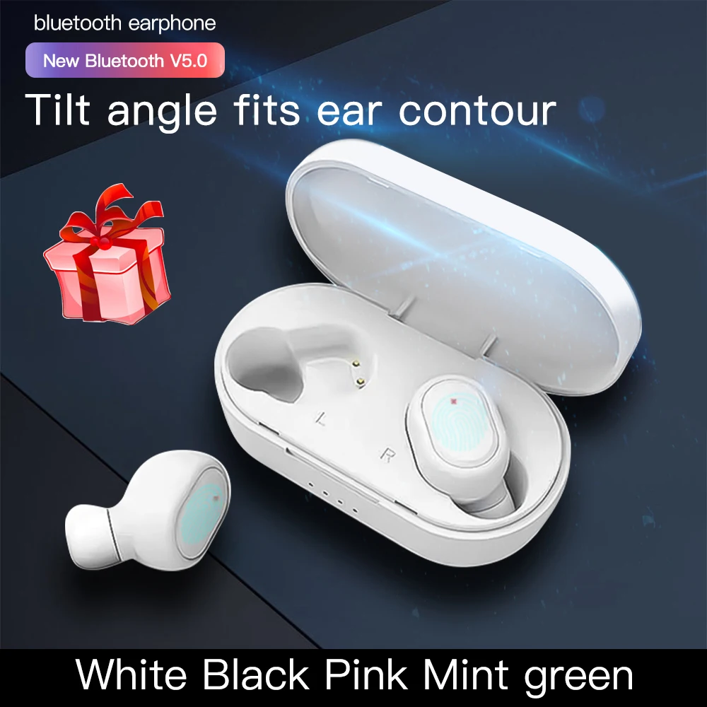 Беспроводные наушники TWS Mini Bluetooth 5 0 водонепроницаемые воздушные гарнитура
