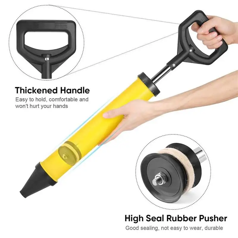 Caulking Gun Caulking Gun Cement Lime Pump Grouting Mortar Sprayer Applicator Grout Filling Tools With 4 Nozzles