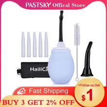Kadınsı hijyen 225 ml/450 ml Anal şırınga lavman ampul sulama vajinal temizleyici sistemi temizleme FDA yüksek kaliteli geri akış önlemek