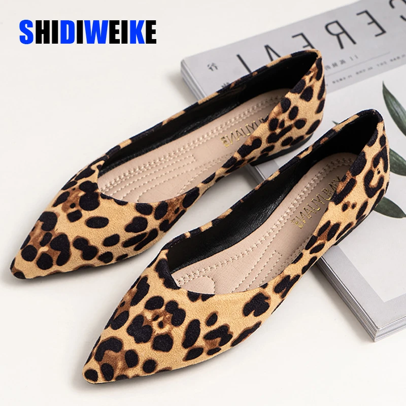 chaussures plates leopard homme