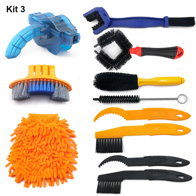 Chain Maintenance Brush Motorcycle chain cleaning kit For Motorbike Chains  Lube Device Brush Gear Cleaner Tool Universal - AliExpress