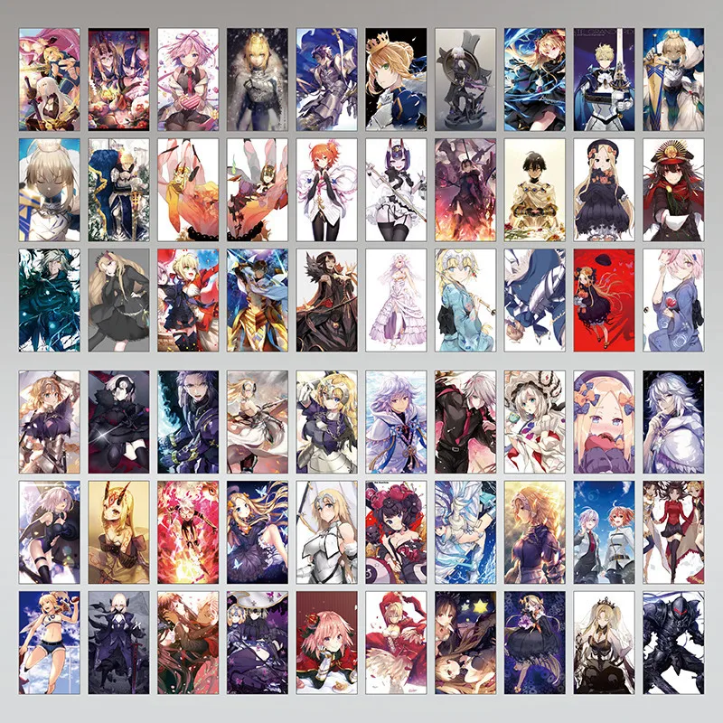Аниме fate grand order открытка игрушка fitego Волшебная бумажная открытка Коллекционная открытка игрушки подарки