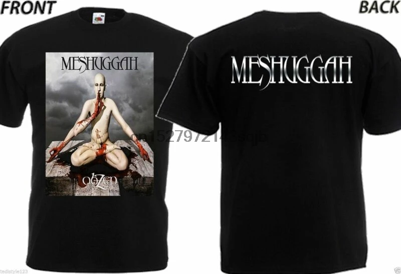 Новинка DTG Футболка с принтом MESHUGGAH OBZEN-SMLXLXXL3XL4XL5X