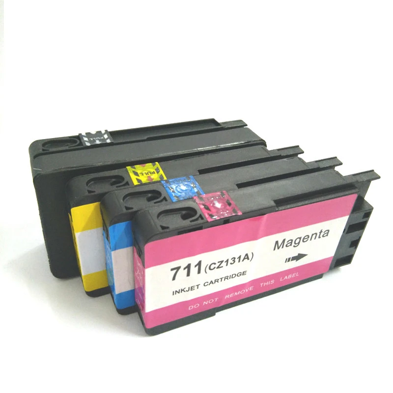Einkshop совместим с принтерами HP 711 XL CZ133A CZ130A CZ131A CZ132A чернильные картриджи для DesignJet T