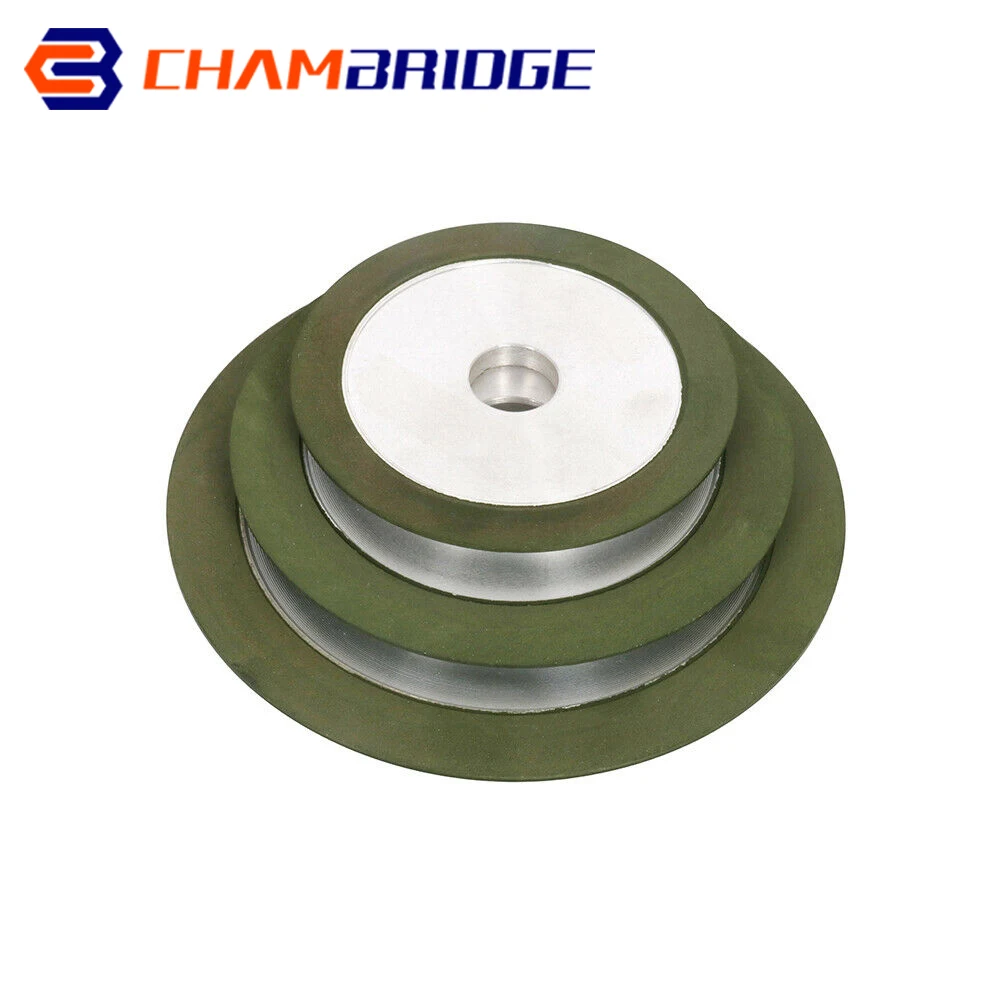 Grinding Wheel Diamond Grinding Wheel 100mm/125mm/150mm Circle Cutting Discs Grit 150-400 for Tungsten Steel Milling Cutter Sharpener