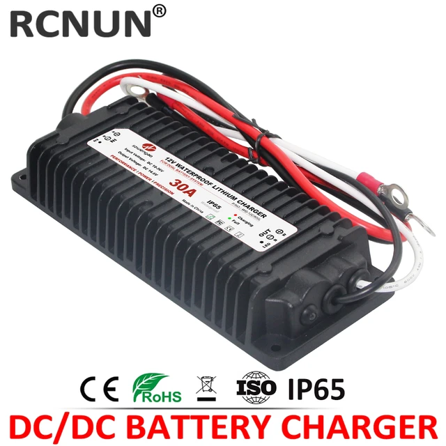 12v 24v Lifepo4 Battery Charger, 12v Lithium Charger Waterproof