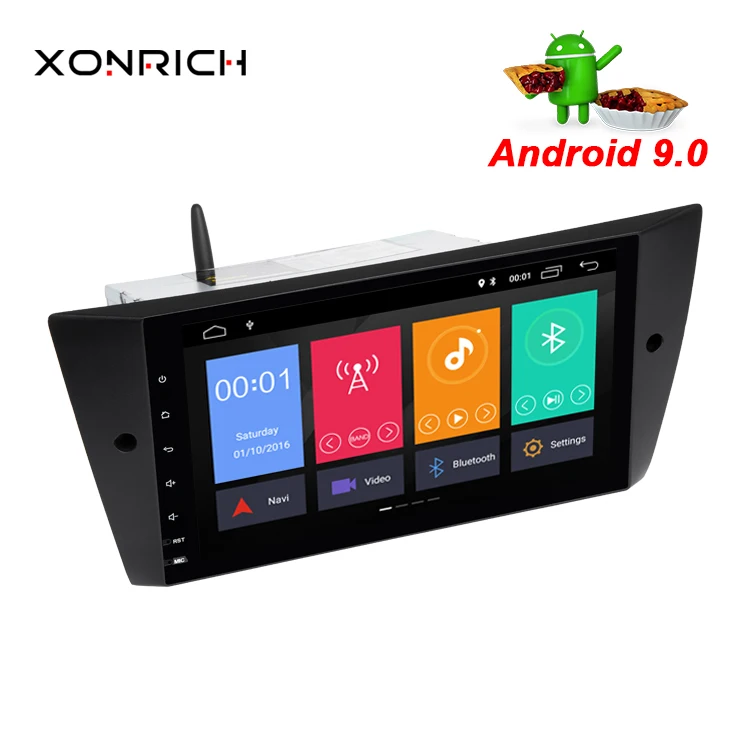 Top Xonrich Android 9.0 System Car Radio GPS Navigation Stereo For BMW E90 Sedan 2005-2012 E91 E92 E93 2G+32G Autoradio DVR OBD2 DSP 3