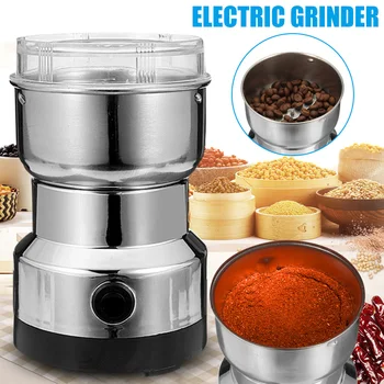 

Coffee Grinder Stainless Electric Herbs/Spices/Nuts/Grains/Coffee Bean Grinding Multifunctional PI669