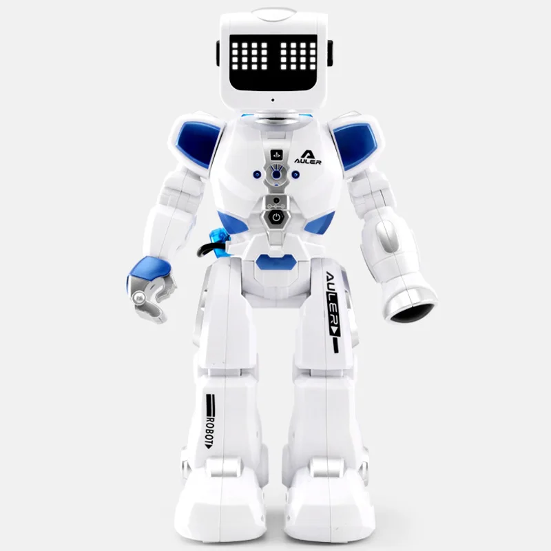 Smart Programming Demo Hydroelectric Hybrid RC Robot Voice Control Interaction Walk/Glide Singing And Dancing Eductional RC Toy 5