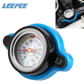 

Pressure Balance Function Thermo Radiator Cap Temperature Gauge 0.9/1.1/1.3 Bar Tank Cover Replacement Water Temp Meter
