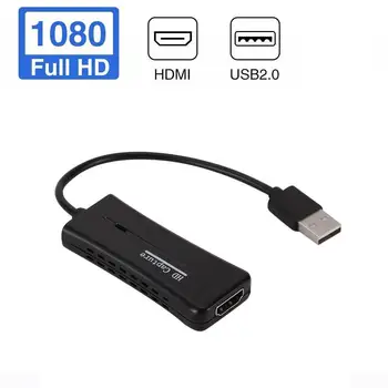 

Capture Card USB2.0 to HDMI Game Video Live Broadcast for Ps4/xbox/switch Obs Live Broadcast Recording