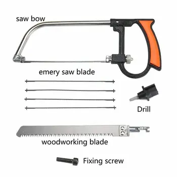 

Universal Hand Saw Kit Woodworking Tool Portable Durable for Wood Metal Glass Tiles Best Price