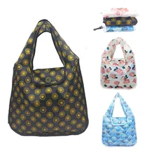 1 шт. женская сумка 3 стиля Оксфорд Складная перерабатываемая сумка для покупок ЭКО многоразовый тотализатор сумка мультфильм животных фрукты овощные продуктовые